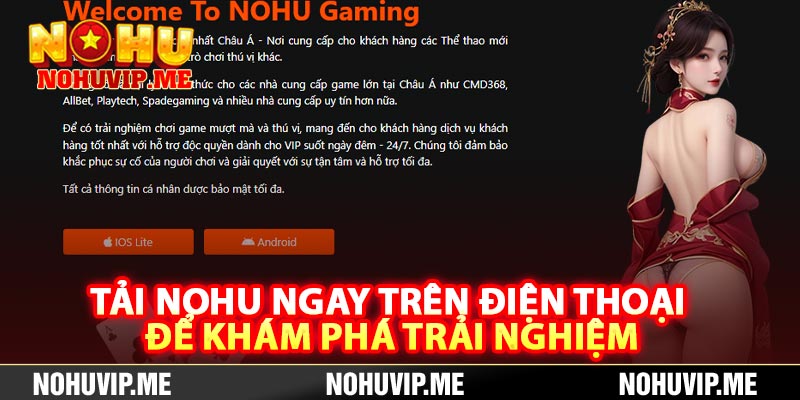 Tải Nohu Ngay Trên Điện Thoại